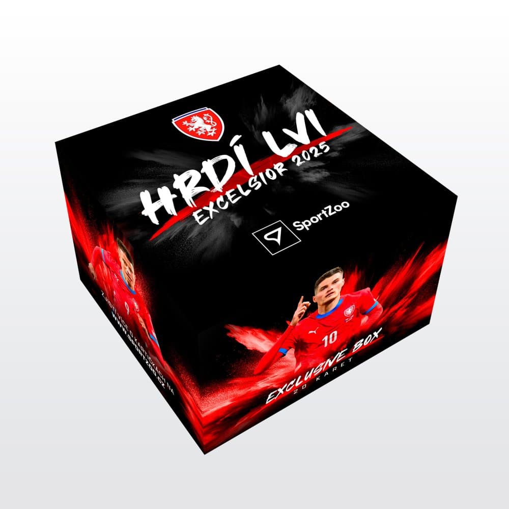 Exclusive box - fotbalové kartičky SportZoo Hrdí Lvi 2025