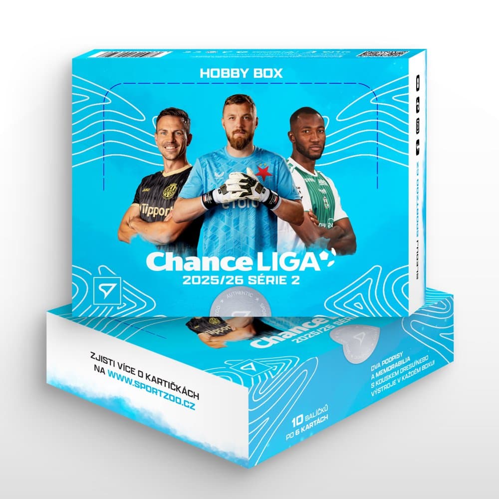 Hobby box - fotbalové kartičky SportZoo Chance Liga 2025/26 - 2. série