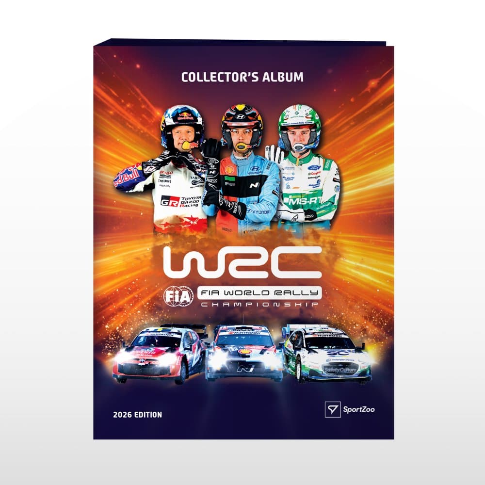 Deskové album - rally kartičky SportZoo WRC 2026 edition