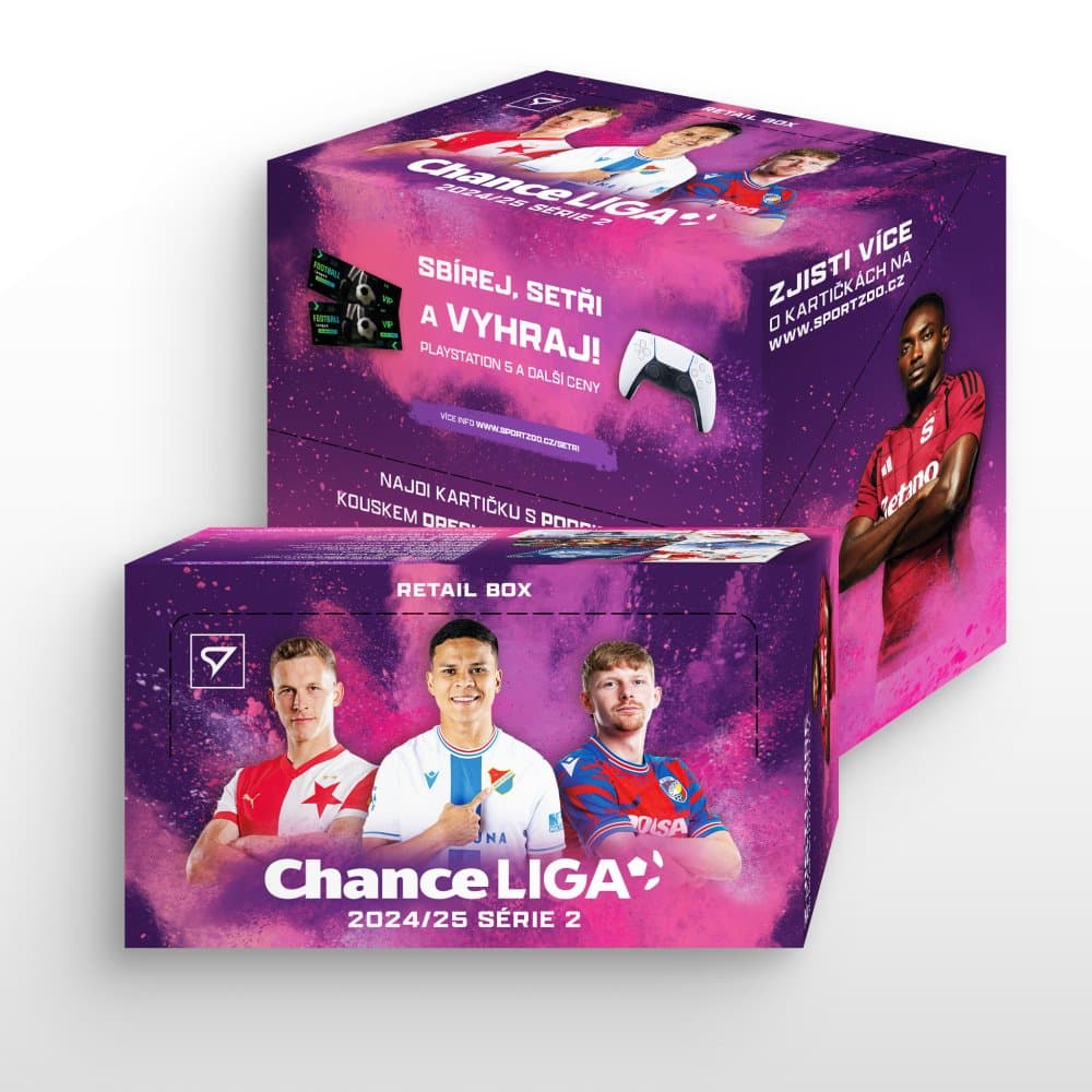 Retail box Chance Liga 2024/25 – 2. série